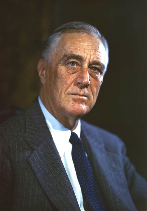 Portrait of Franklin Delano Roosevelt