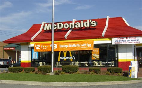 The franchise business McDonald's